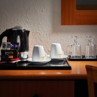 Kaffee- und Teezubereitungsmöglichkeit © Devin