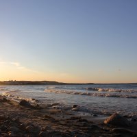 Sonnenuntergang am Strand © Pixabay